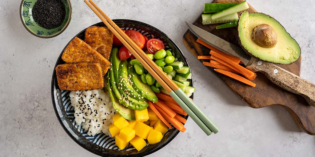 Tofu Poke Bowl